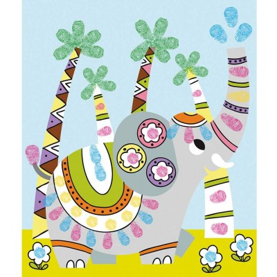 Набір для малювання пальчиками Панда Janod - J07812 Набір для малювання пальчиками Панда Janod - J07812