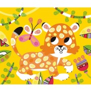 Набір для малювання пальчиками Панда Janod