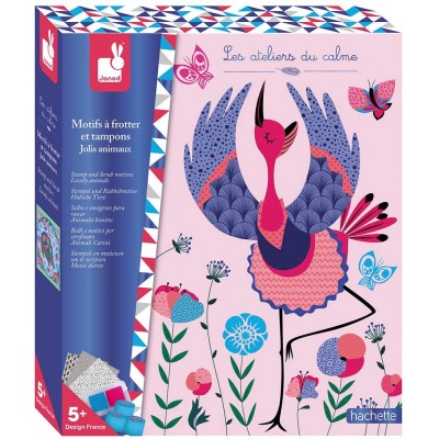 Картки зі штампами Улюблені тварини Janod - J07819 Картки зі штампами Улюблені тварини Janod - J07819