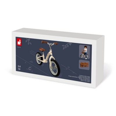 Janod беговел винтажный (бежевый ) Janod беговел винтажный (бежевый )