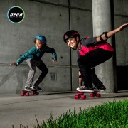 Скейт Neon Hype з червоним підсвічуванням