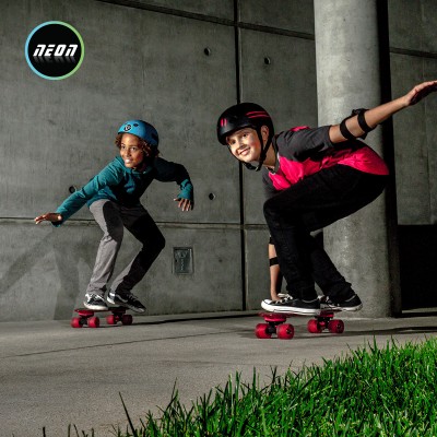 Скейт Neon Hype с красной подсветкой - N100788 Скейт Neon Hype с красной подсветкой - N100788