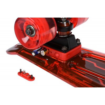 Скейт Neon Hype с красной подсветкой - N100788 Скейт Neon Hype с красной подсветкой - N100788