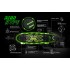 Скейт Neon Hype с зеленой подсветкой - N100789 Скейт Neon Hype с зеленой подсветкой - N100789