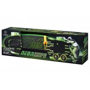 Скейт Neon Hype з зеленим підсвічуванням