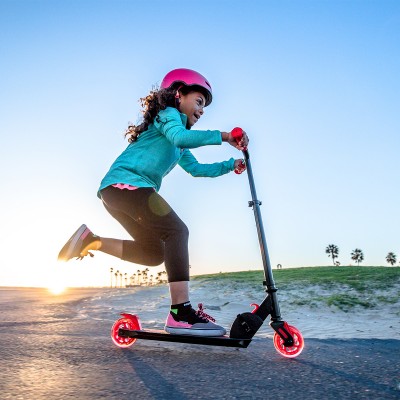 Самокат Neon Vector с красной подсветкой - N101178 Самокат Neon Vector с красной подсветкой - N101178