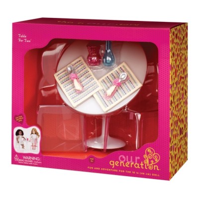 Our Generation "Набор мебели для кукол " Стол со стульями BD37268Z Our Generation "Набор мебели для кукол " Стол со стульями BD37268Z