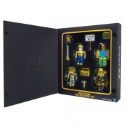 Roblox набір колекційних фігурок Jazwares Four Figure Pack Roblox Icons - 15th Anniversary Gold Collector’s Set