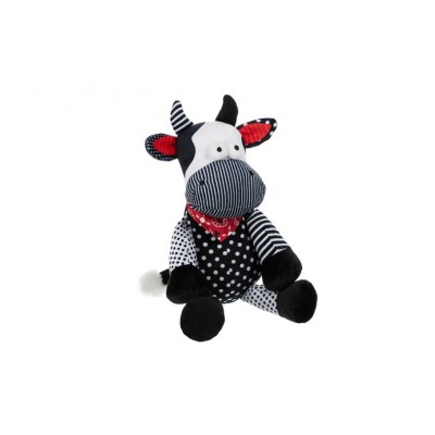 Мягкая игрушка Бык Same Toy Корова (черно-белый) 24см Мягкая игрушка Бык Same Toy Корова (черно-белый) 24см
