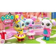 S.O.S. PETS фігурки-сюрпризи в дисплеї 12 кубиків, "Забавні тваринки"