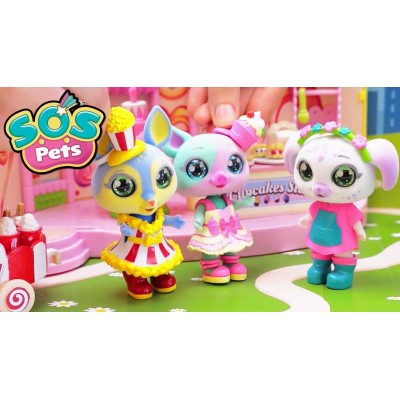 S.O.S. PETS фигурки-сюрпризы в дисплее 12 кубиков, "Забавные зверюшки" - Ки022016 S.O.S. PETS фигурки-сюрпризы в дисплее 12 кубиков, "Забавные зверюшки" - Ки022016